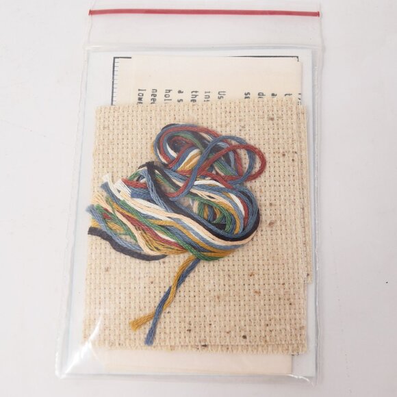 Spare Time Kits Christmas Cross Stitch Wizzers Sam Snowman Vintage Lot New DIY - Picture 6 of 8